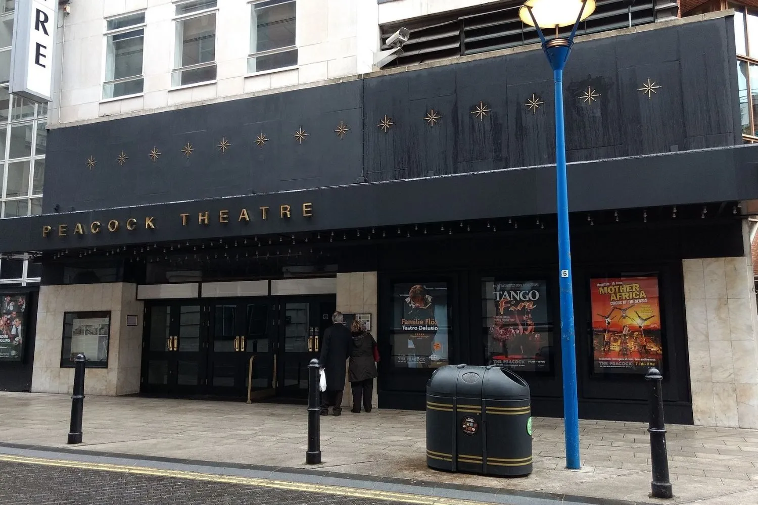 peacock theatre to close temporarily for essential building works