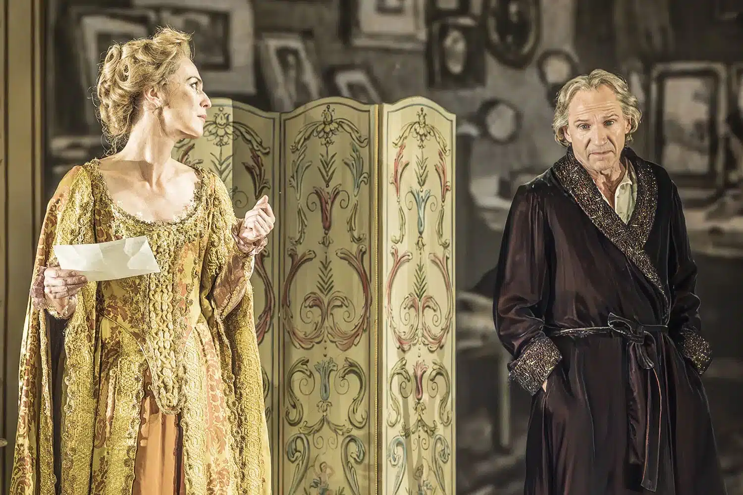 ralph fiennes and miranda raison lead grace pervades west end cast
