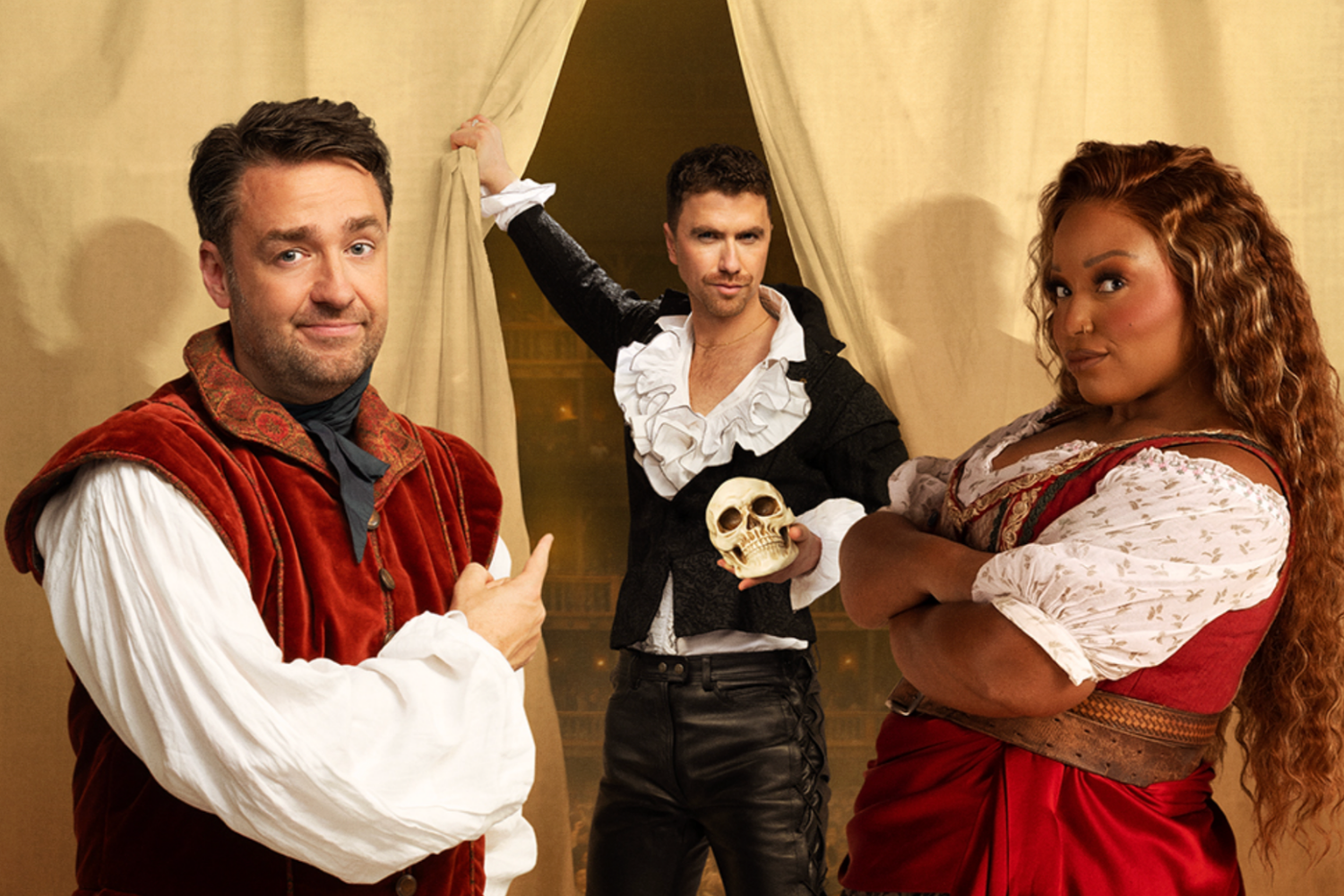 jason manford and richard fleeshman lead something rotten uk premiere cast