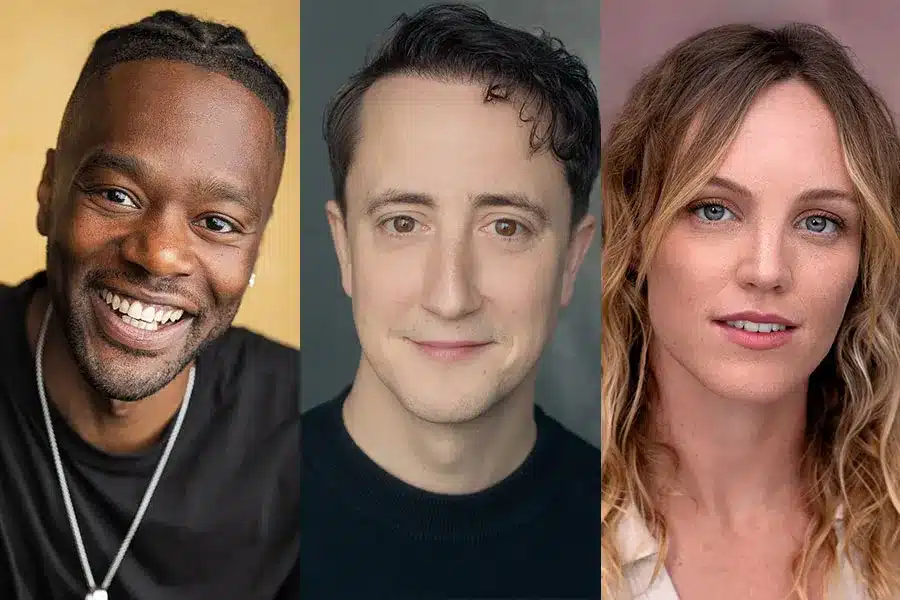 the play that goes wrong unveils 13th west end cast at duchess theatre