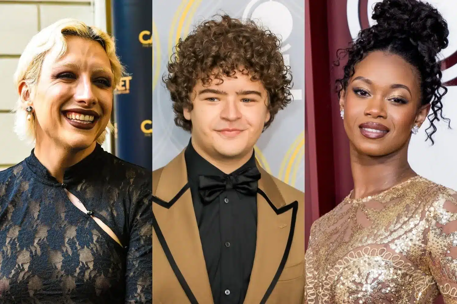 gaten matarazzo and mason alexander park star in murder at the gates concept album