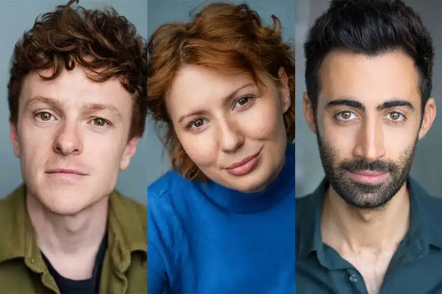 rose theatre announces full cast for world premiere of three men in a boat