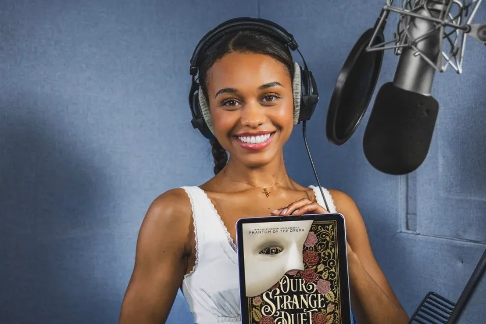 west end and broadway stars lead new phantom audiobook our strange duet