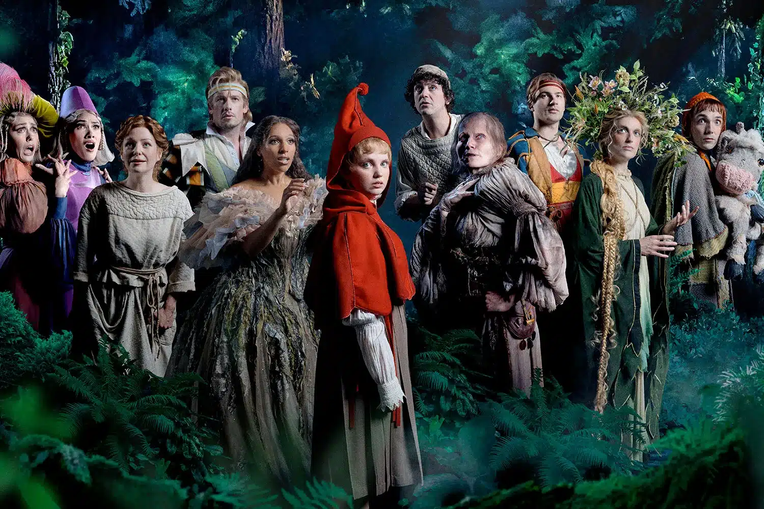 complete cast announced for into the woods west end transfer at noel coward theatre