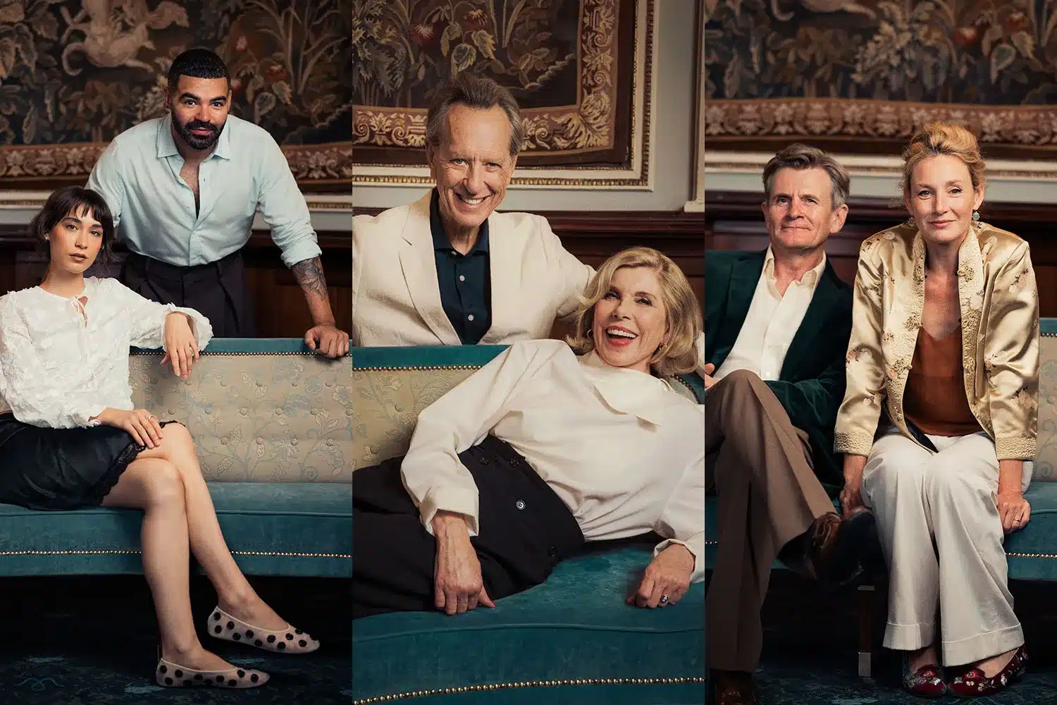 richard e grant and christine baranski lead hay fever cast at wyndhams theatre